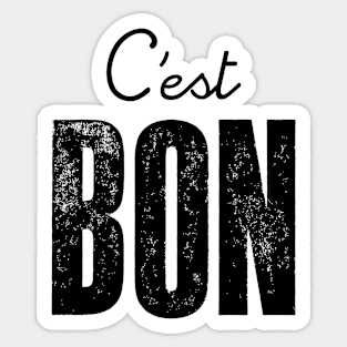 C'est Bon Sticker